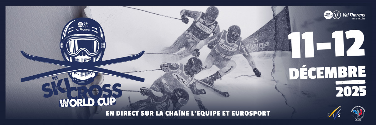 Coupe du Monde de Ski Cross Val Thorens - © @Club des Sports Val Thorens Coupe du Monde de Ski Cross Val Thorens
