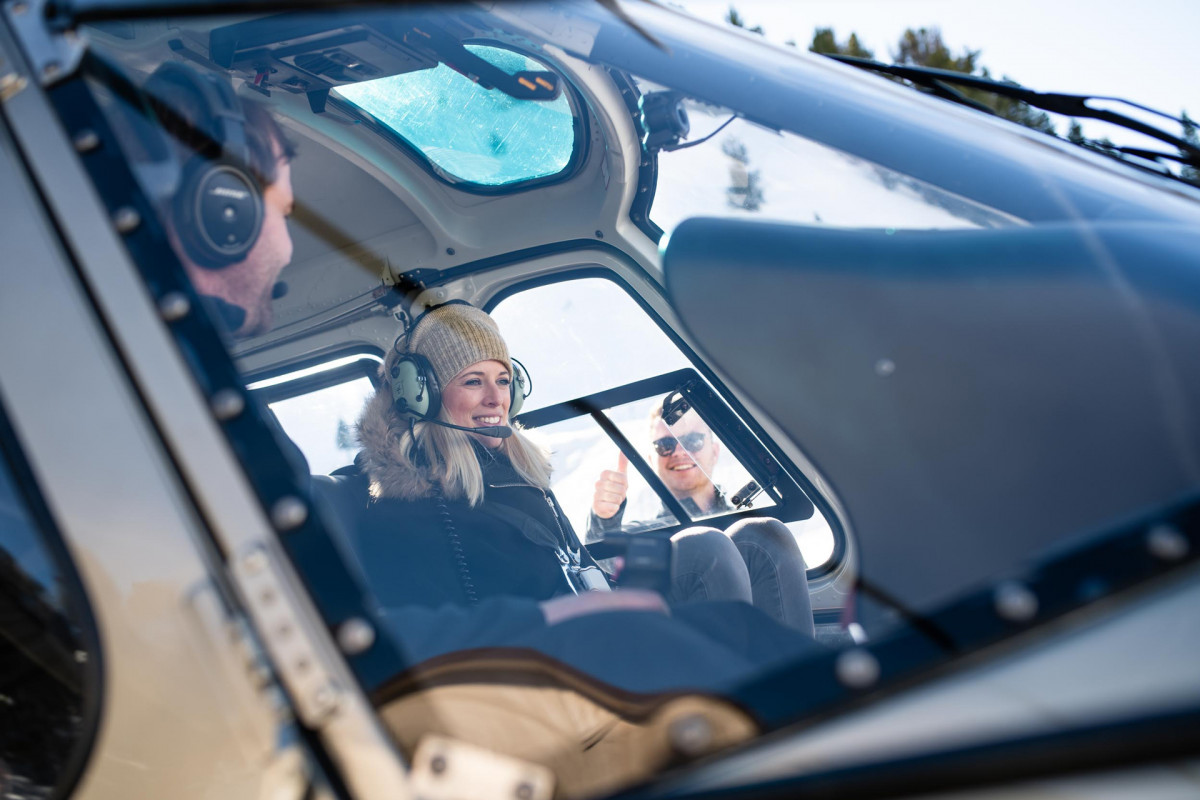 Helicopter discovery glight Grande Première