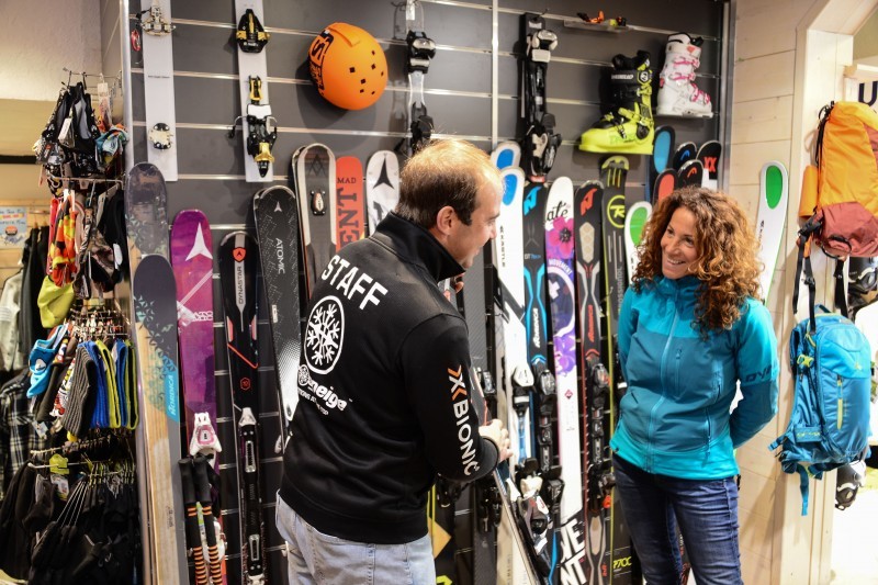 ski shop rental val thorens