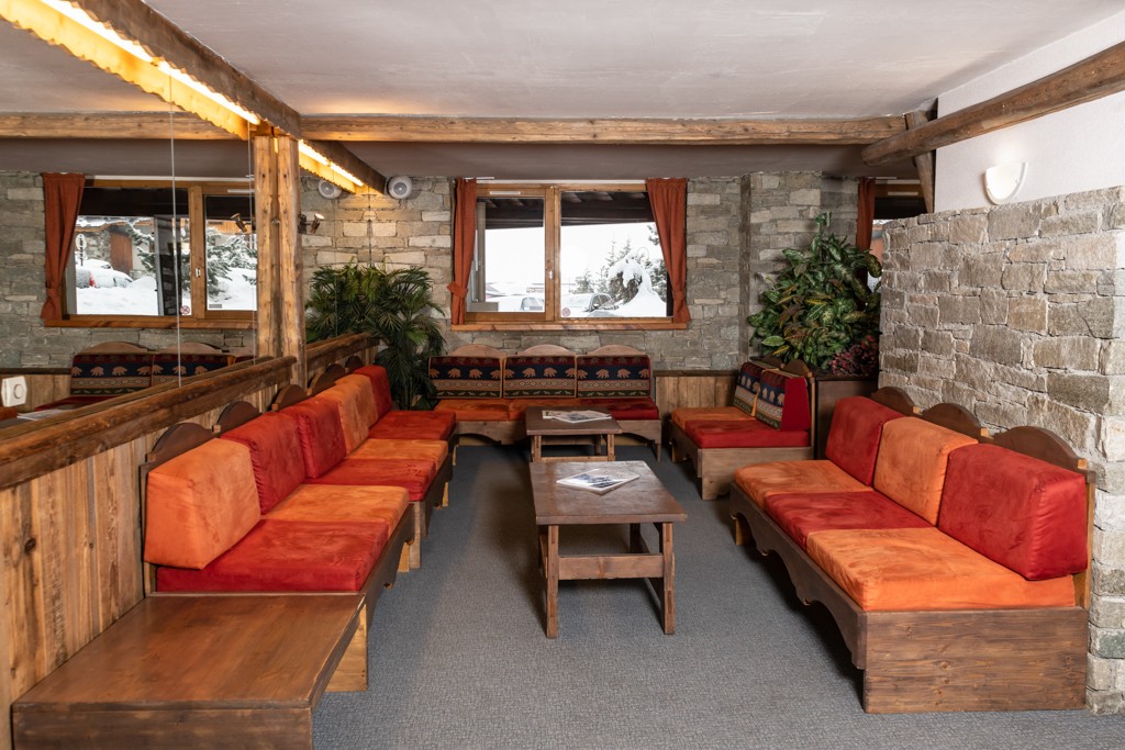 Salon réception - ©Résidence Chamois D'Or