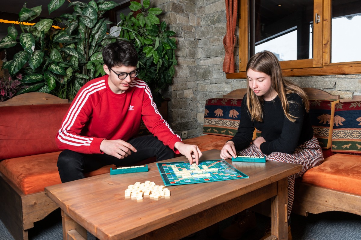 Salon réception - ©Résidence Chamois D'Or