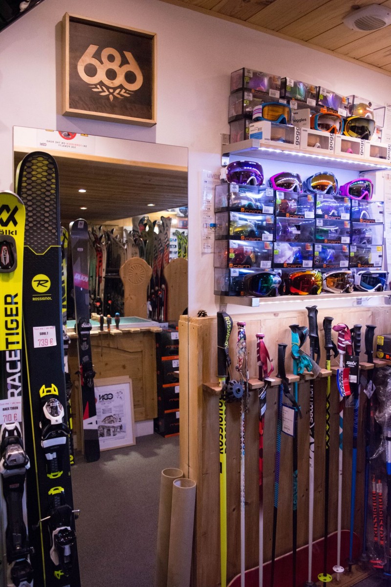 Ski Shop - ©Résidence Chalet des Neiges Hermine