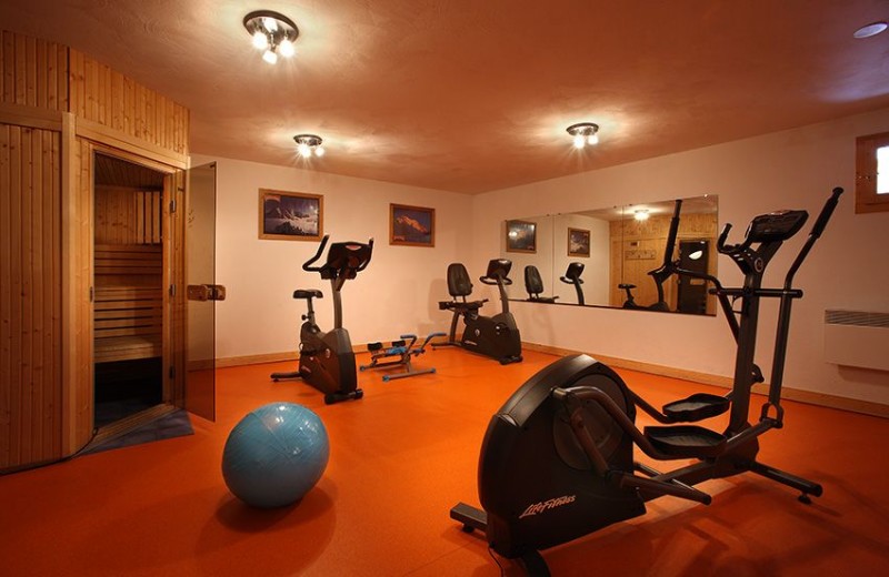 Salle de fitness - ©Résidence Chalet des Neiges Plein Sud