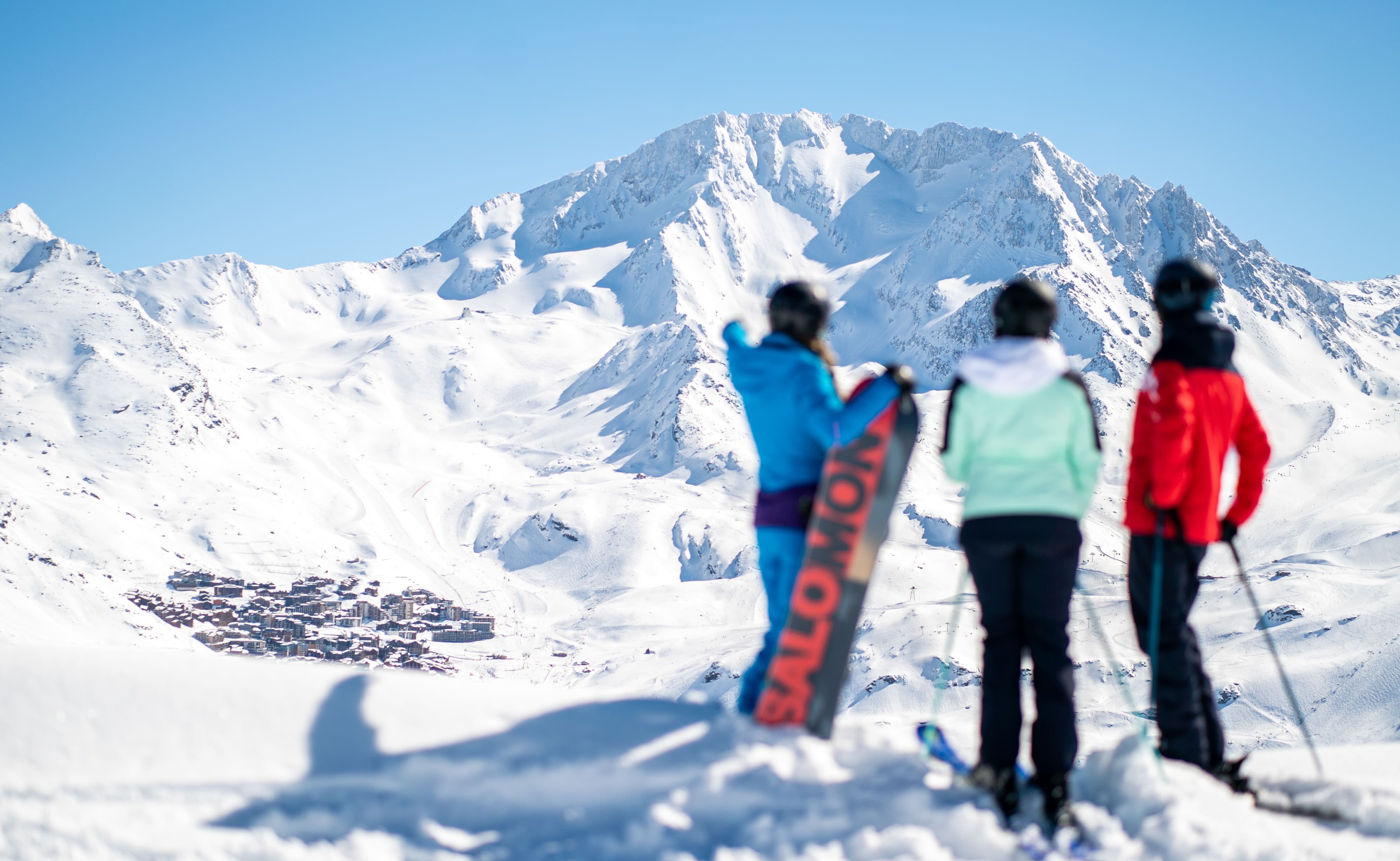 Les 3 Vallées ski pass - 4 days