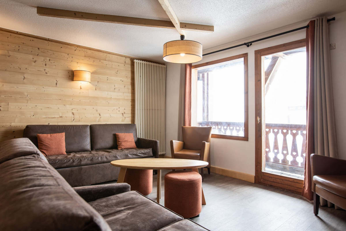 Appartement 10/12 personnes cabine 125m² - © @Val Chavière Appartement 10/12 personnes cabine 125m²