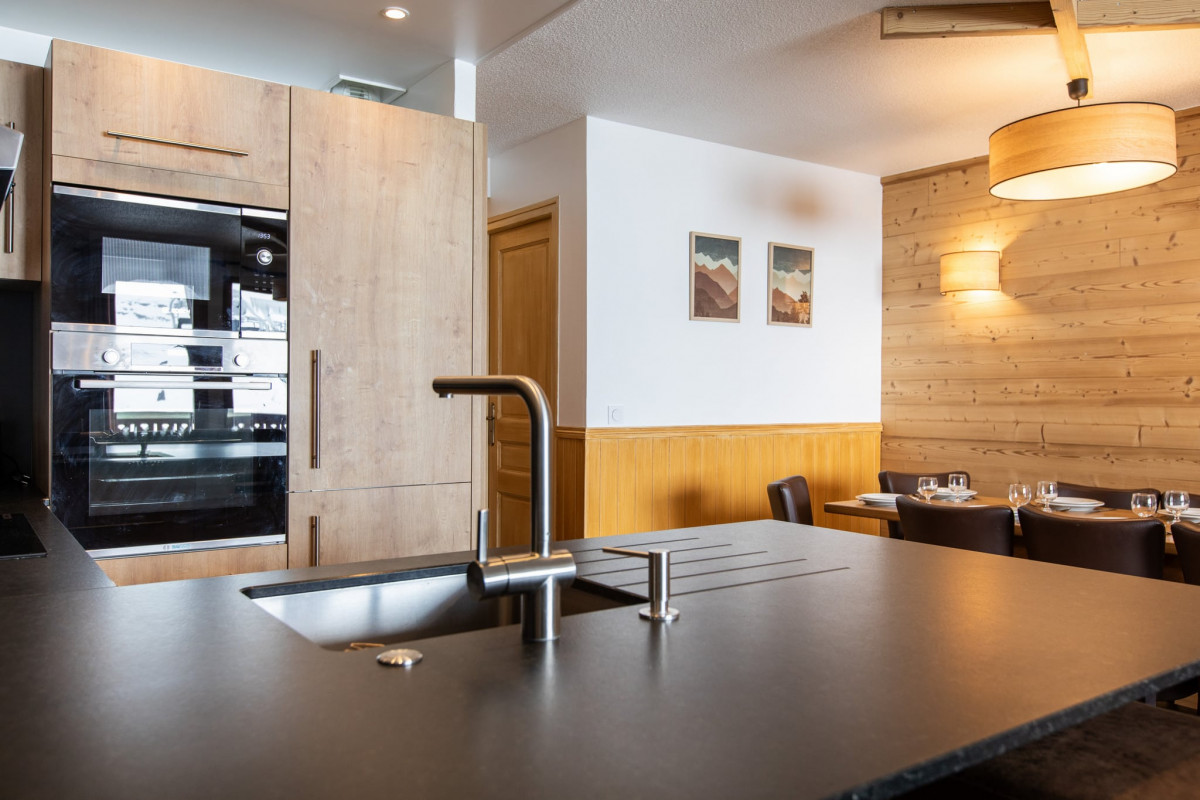 Appartement 10/12 personnes cabine 125m² - © @Val Chavière Appartement 10/12 personnes cabine 125m²