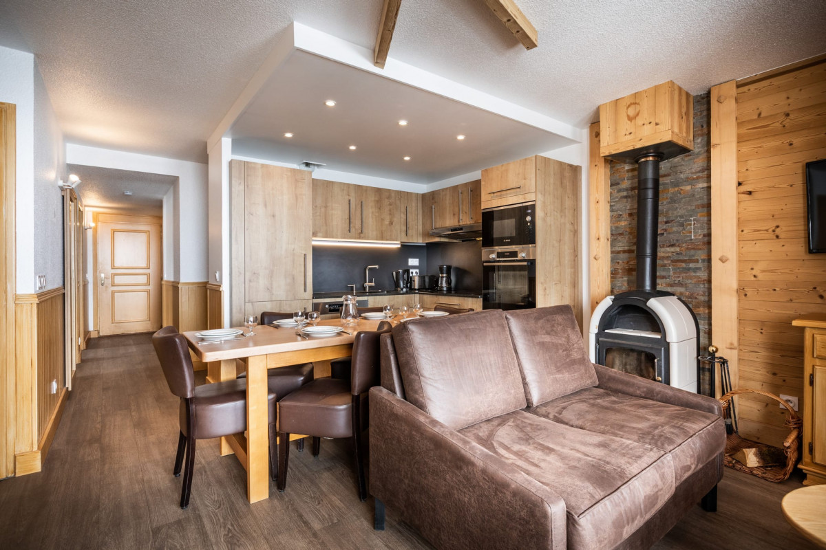 Appartement 6/8 personnes 60m² ( 4 pièces) - © @Val Chavière Appartement 6/8 personnes 60m² ( 4 pièces)