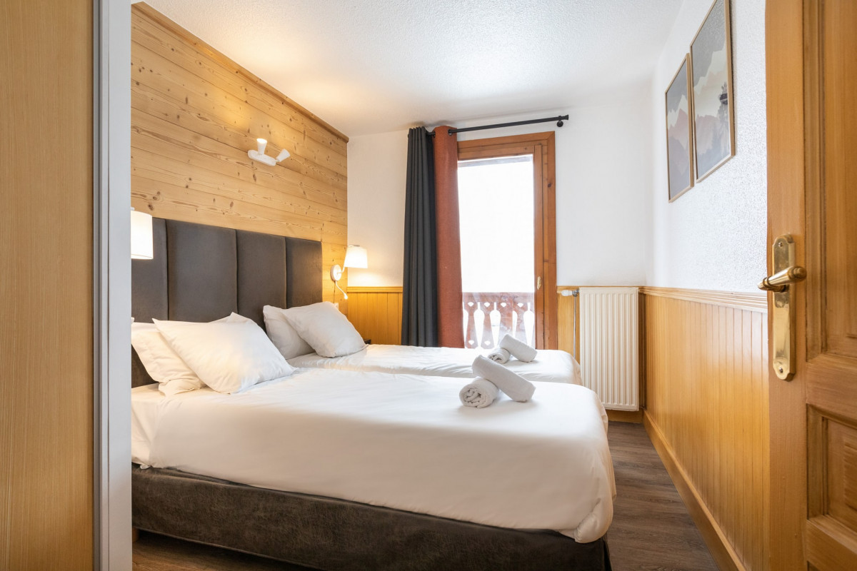 Appartement 6 personnes 60m² (4 pièces ) - © @Val Chavière Appartement 6 personnes 60m² (4 pièces )