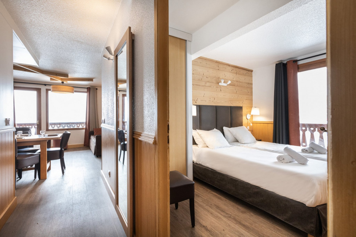 Appartement 6 personnes 60m² (4 pièces ) - © @Val Chavière Appartement 6 personnes 60m² (4 pièces )