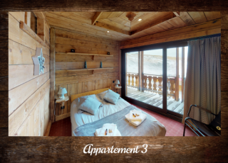 Apartment 3 - ©Résidence Chalets du Thorens