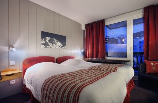 Chambre twin © Hotel Val Chavière
