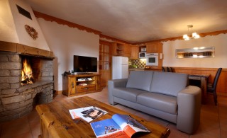 Living Room - ©Résidence Chalet des Neiges Plein Sud