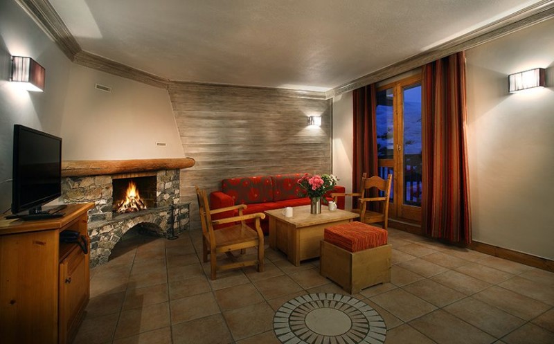 Living Room - ©Résidence Chalet des Neiges Plein Sud