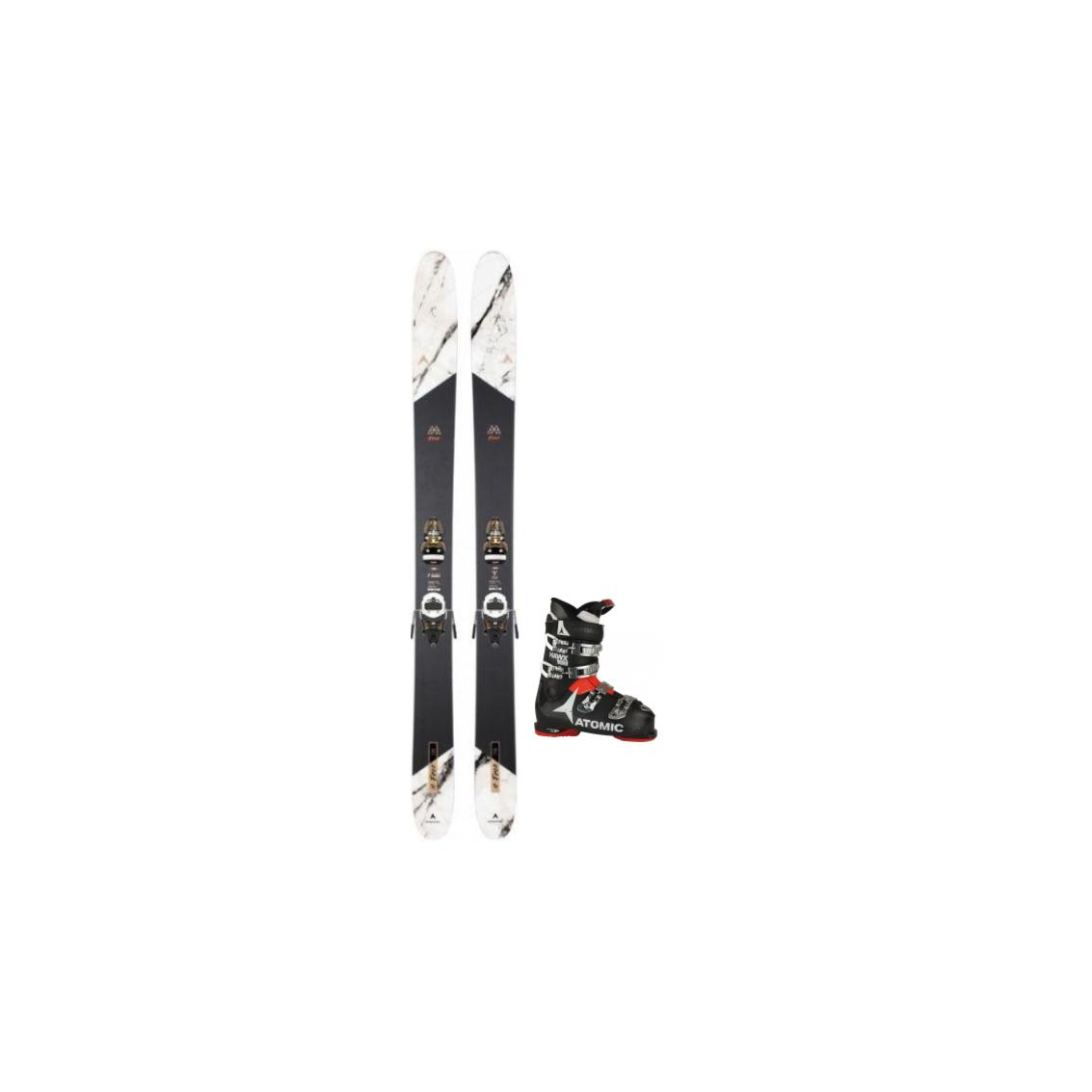 Pack ski enfant 2 à 12 ans JUNIOR pistes bleues (casque non inclus)