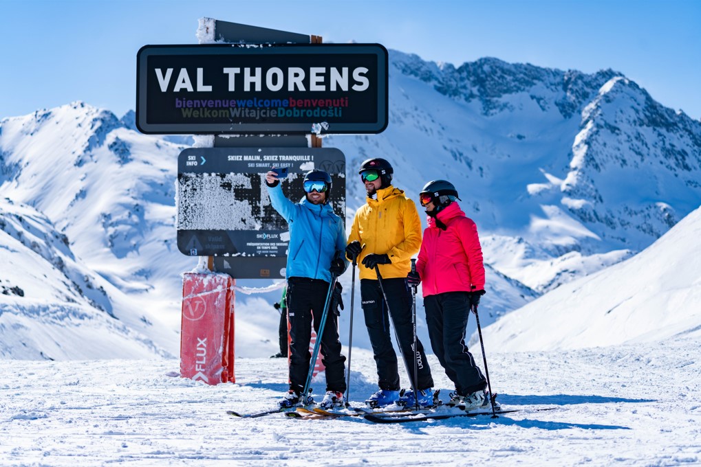 Val Thorens alpine skiing